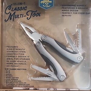 Adventure Out There 11-in-1 Classic Multi-Tool - Silver